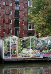 marché aux fleurs flottant © Jean-Jacques Cordier