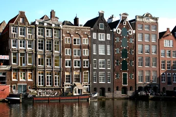 Fotobehang façades d4Amsterdam © Jean-Jacques Cordier