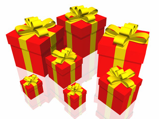 Fototapeta premium gifts box