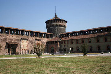 Castello Sforzesco Milan Italy