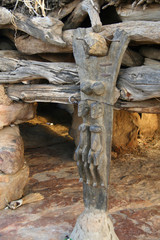 sculpture dogon,le couple