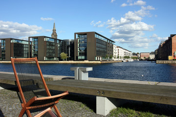 chair and canal