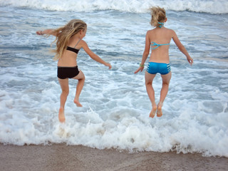Spass am strand