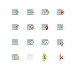 project servers icons