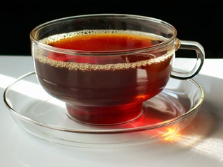 cup of hot tea