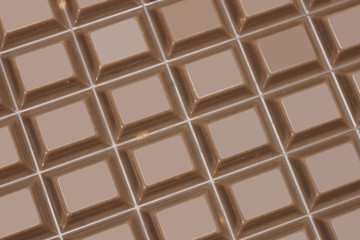 Close up of Chocolate Bar