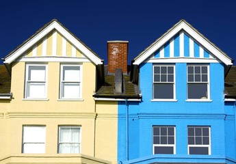 colourful houses