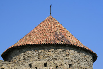 Medieval Castle.Roof.