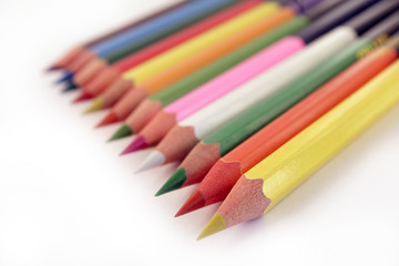 Colourful pencils