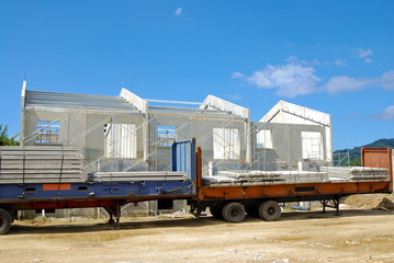 An apartment construction site#3