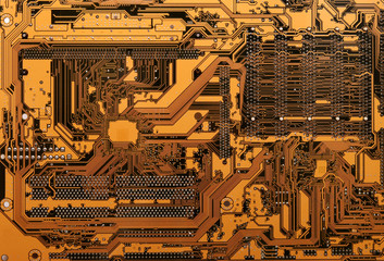 Detail of printed circuit board 