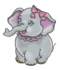 elephant cartoon
