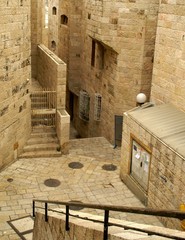 A street in the old city jerusalem