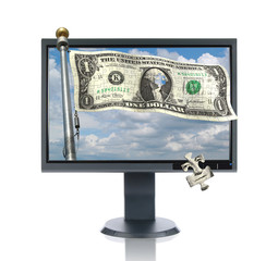 LCD Monitor and Money