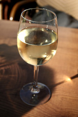 A Glass of White Wine