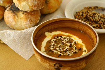 Butternut squash soup