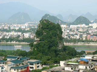 Schilderijen op glas Fubo Shan © Buddhadl