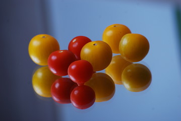 duo de tomates cerises