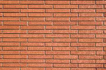 Rough Red Brick Wall