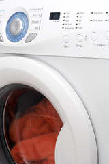 White washing machine