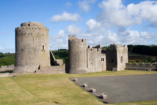 Pembroke Castle Barbican and Towers