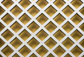 Gold diagonal pattern
