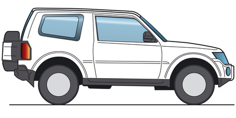 SUV Vector © faberfoto