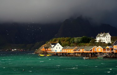 Lofoten, manchmal stürmt es richtig