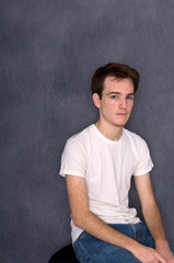 Casual Teen Male Portrait