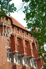 Medieval castle in Malbork