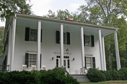 Antebellum Home with Rockers