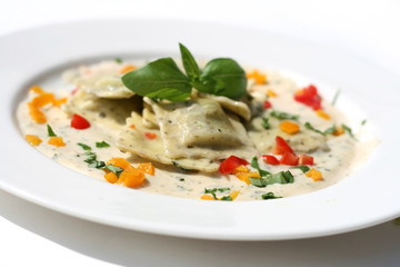 Spinach and Cheese Raviolis