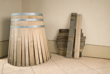 oak wine barrel parts