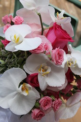 orchid beautiful flowers bouqet arrangement