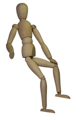 serie manichino 05 - uomo che riposa