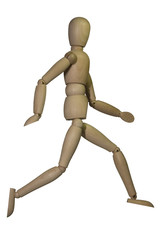 serie manichino 06 - uomo che corre