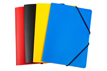 Colour folders isolated