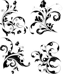 Floral design elements