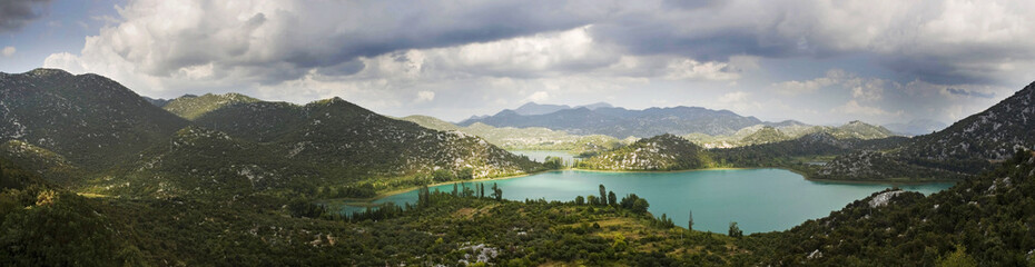 Fototapeta na wymiar Dalmatian panorama