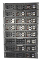 server computers rack-mounted isolated