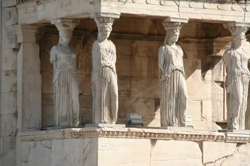 Fototapeten Statue in Acropoli © ulisse