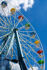 Ferris Wheel. Vertical
