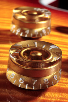 guitar control knobs
