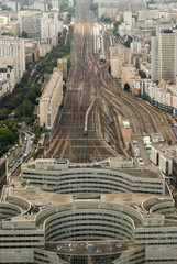 rails,gare,locomotive, montparnasse,