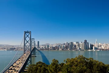 Meubelstickers San Francisco San Francisco skyline
