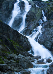 Mountain waterfall
