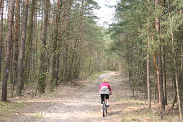 mountain bike ride