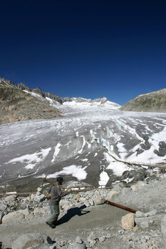 Glacier du Rh&ocirc;ne