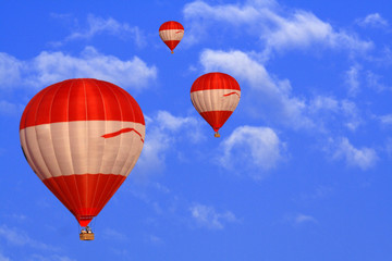 Fototapeta premium Heißluftballon