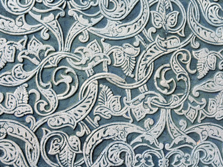 Pattern on old wall